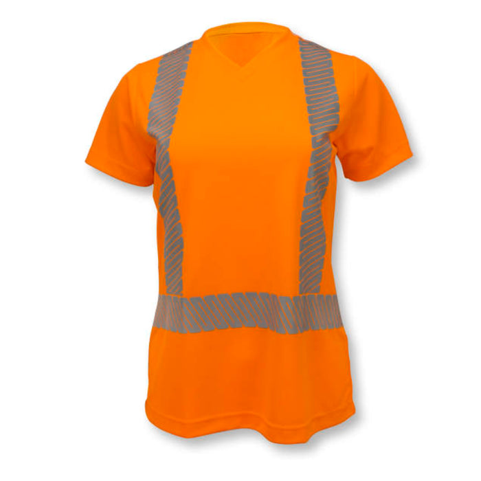 Radians High Visibility Women's Safety T-Shirt with Max-Dri™ ANSI Class 2 Type R - ST11W