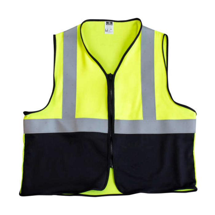 Radians Hi Vis Solid FR Vest ANSI Class 2 Type R - CAT 1 - SV92B-M2ZGSFR
