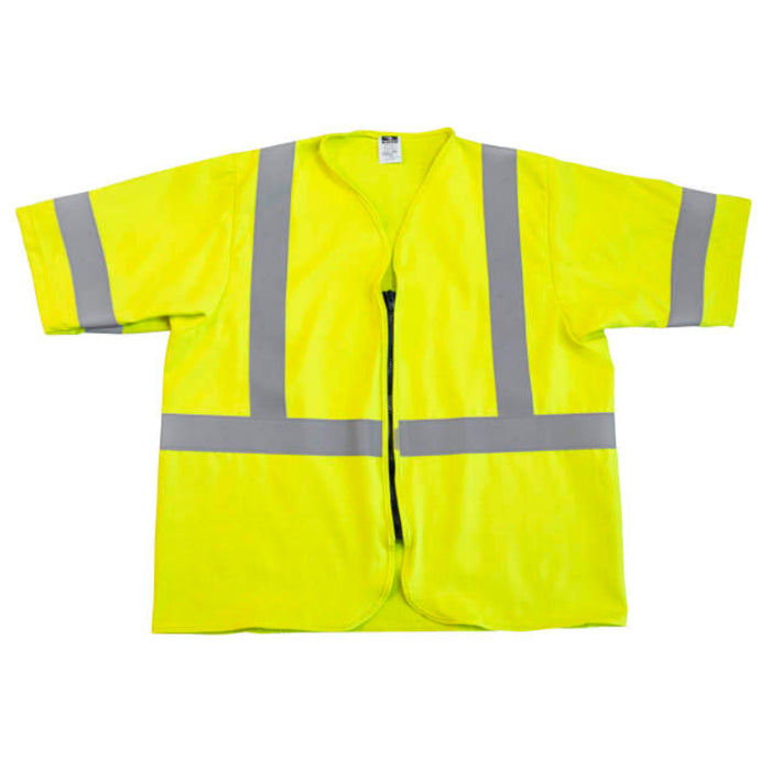 Radians Hi Vis Solid FR Vest DH Cat 1 ANSI Class 3 Type R - SV99-M3ZGSFR