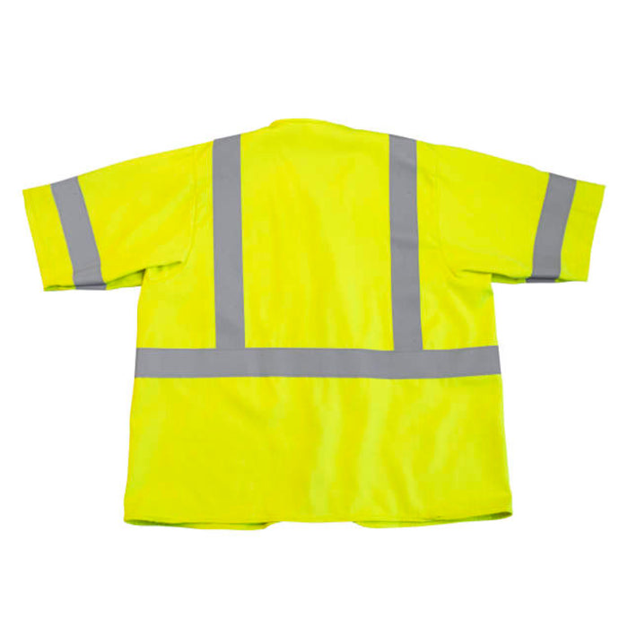 Radians Hi Vis Solid FR Vest DH Cat 1 ANSI Class 3 Type R - SV99-M3ZGSFR