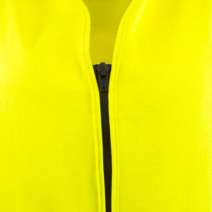 Radians Hi Vis Solid FR Vest DH Cat 1 ANSI Class 3 Type R - SV99-M3ZGSFR