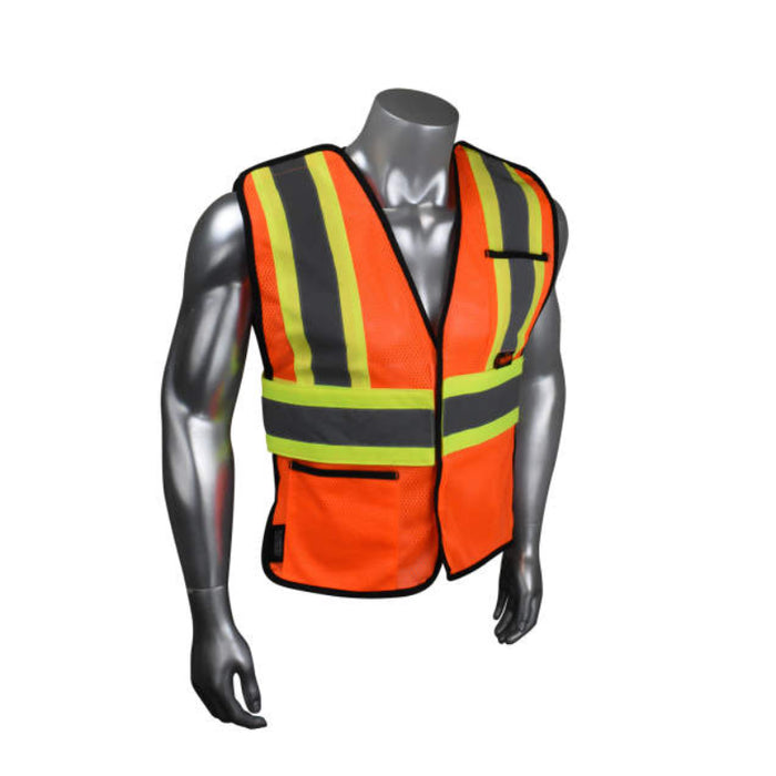 Radians High Visibility ANSI Class 2 Type R Economy Break Away Vest X-Back - SV010X-1
