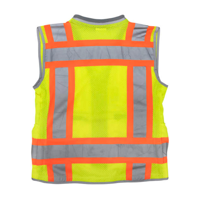 Radians High Visibility ANSI Class 2 Type R Women's Heavy Duty Engineer Vest - SV55W