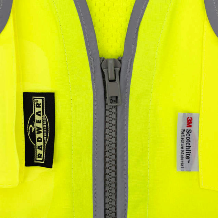 Radians High Visibility ANSI Class 2 Type R Women's Heavy Duty Engineer Vest - SV55W