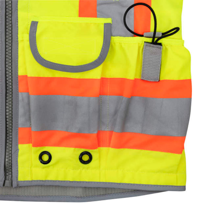 Radians High Visibility ANSI Class 2 Type R Women's Heavy Duty Engineer Vest - SV55W