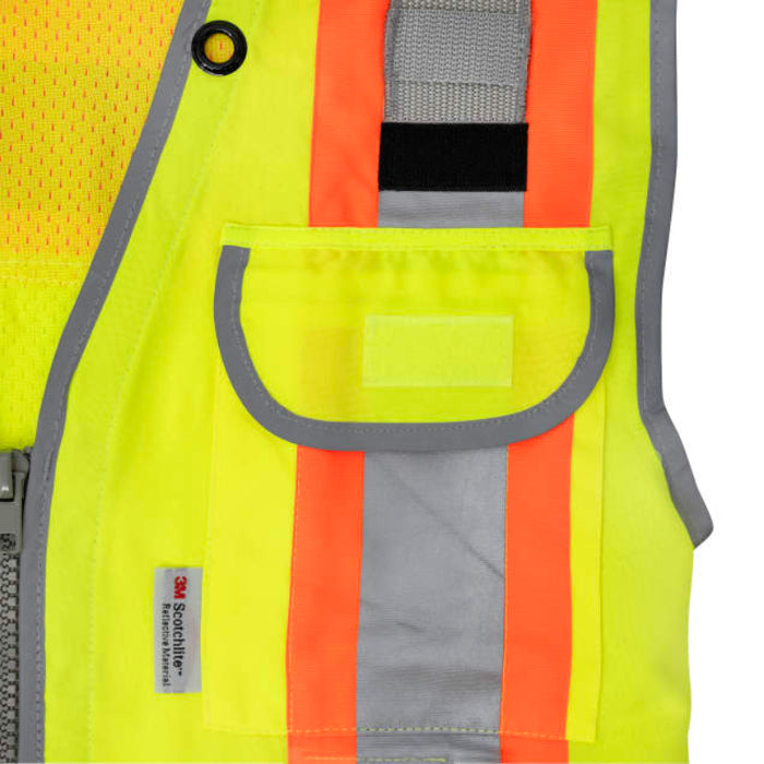 Radians High Visibility ANSI Class 2 Type R Women's Heavy Duty Engineer Vest - SV55W