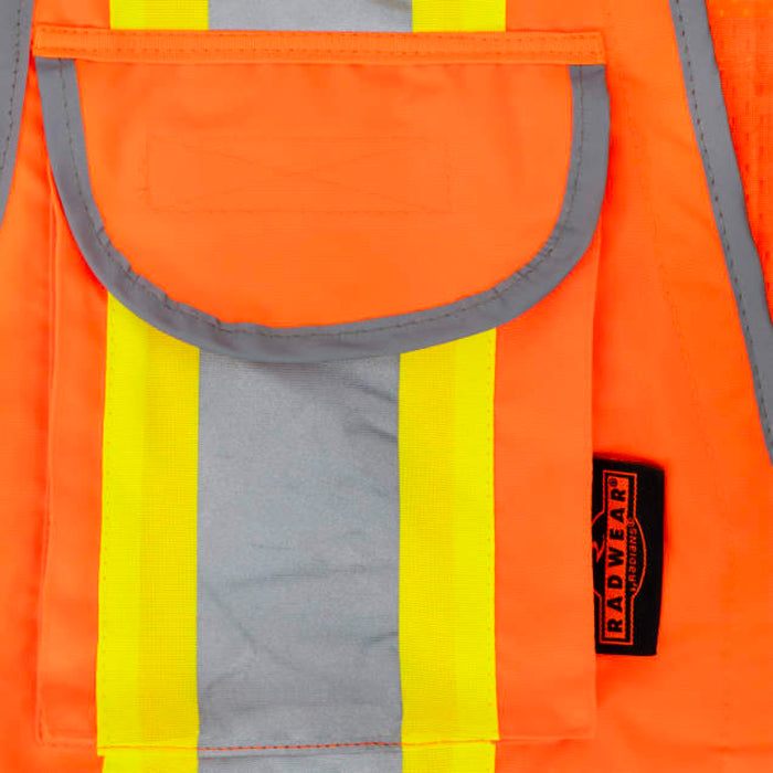 Radians High Visibility ANSI Class 2 Type R Women's Heavy Duty Engineer Vest - SV55W