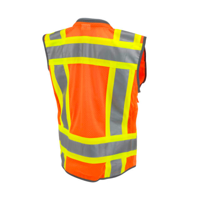 Radians High Visibility ANSI Class 2 Type R Women's Heavy Duty Engineer Vest - SV55W