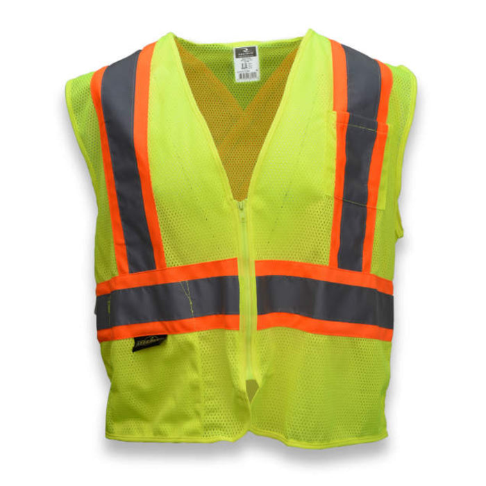 Radians High Visibility Mesh X-Back Type R ANSI Class 2 Safety Vest - SV22X