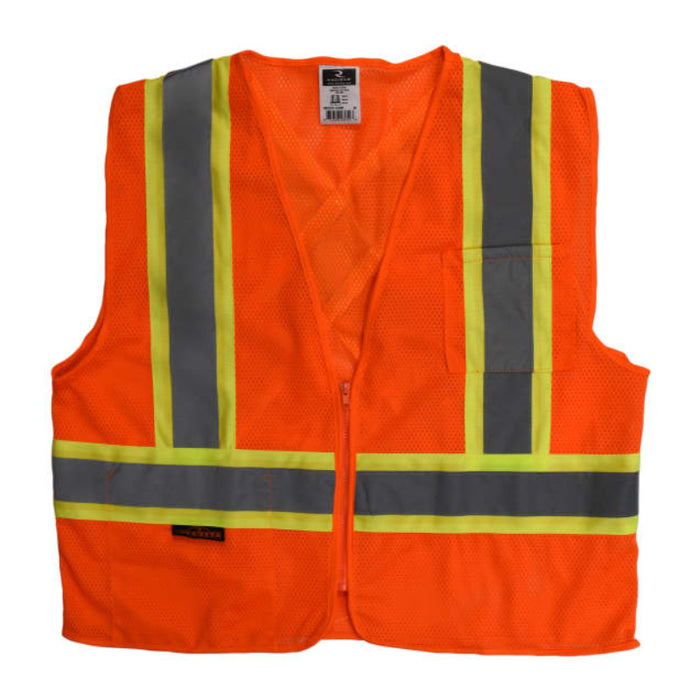 Radians High Visibility Mesh X-Back Type R ANSI Class 2 Safety Vest - SV22X