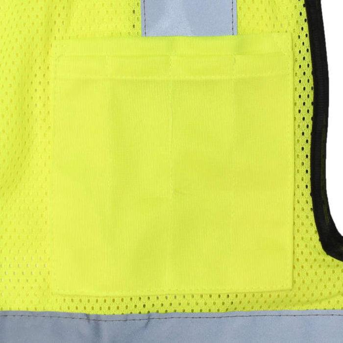 Radians High Visibility Economy Type R ANSI Class 2 Mesh Surveyor Safety Vest - SV7E