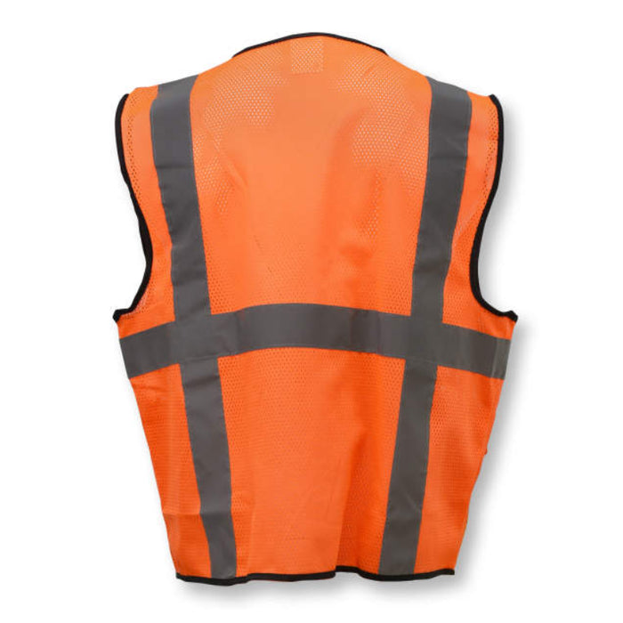 Radians High Visibility Economy Type R ANSI Class 2 Mesh Surveyor Safety Vest - SV7E
