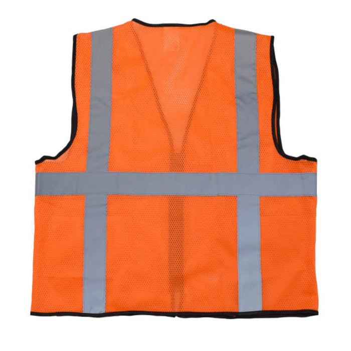 Radians High Visibility Economy Type R ANSI Class 2 Mesh Surveyor Safety Vest - SV7E