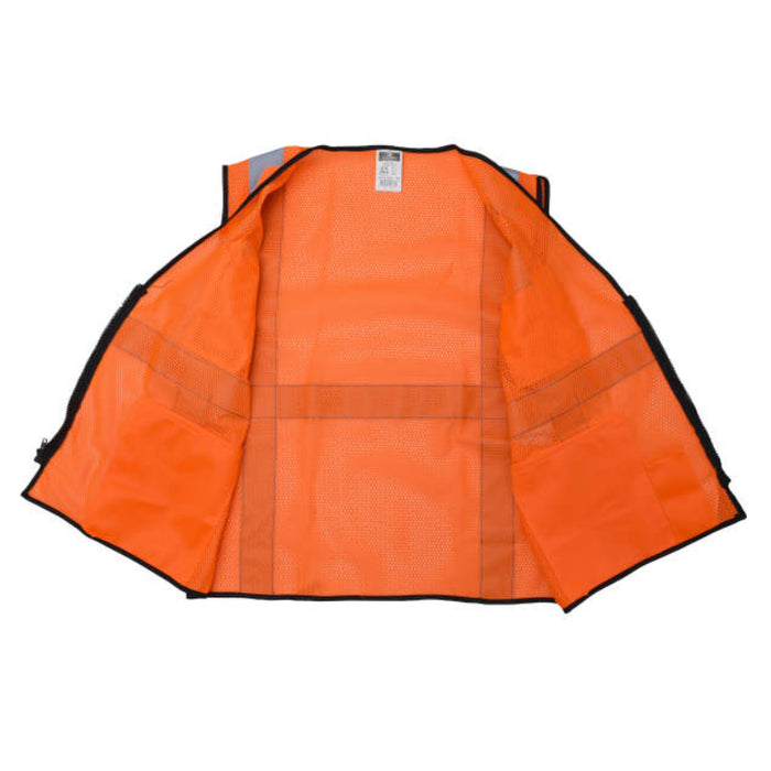 Radians High Visibility Economy Type R ANSI Class 2 Mesh Surveyor Safety Vest - SV7E
