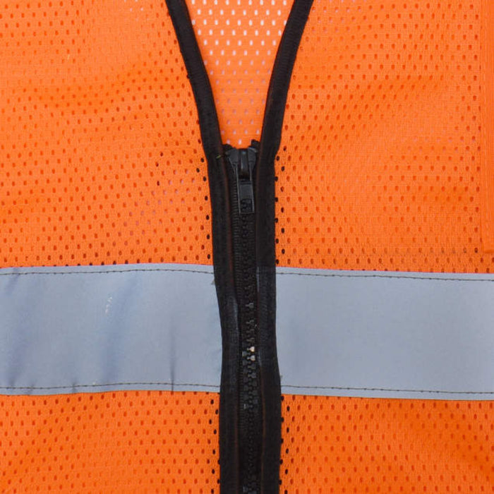 Radians High Visibility Economy Type R ANSI Class 2 Mesh Surveyor Safety Vest - SV7E