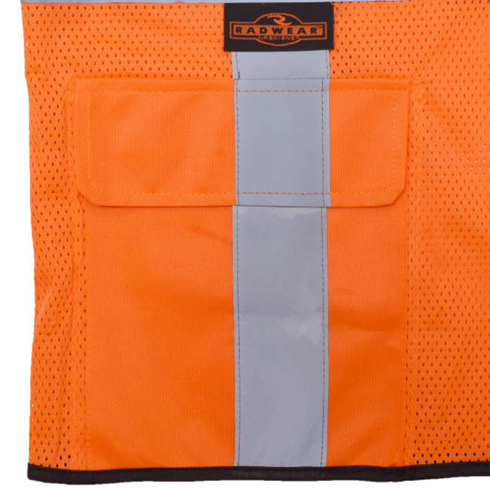 Radians High Visibility Economy Type R ANSI Class 2 Mesh Surveyor Safety Vest - SV7E