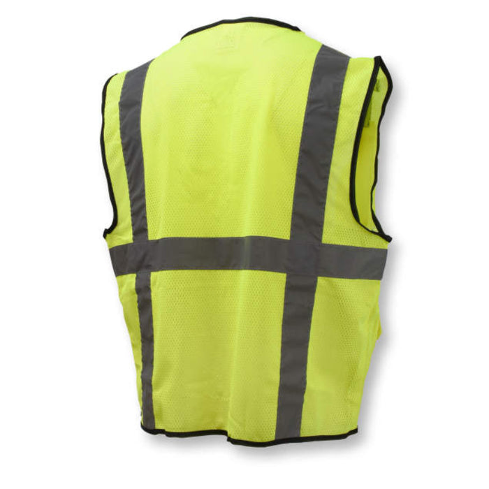Radians High Visibility Economy Type R ANSI Class 2 Mesh Surveyor Safety Vest - SV7E