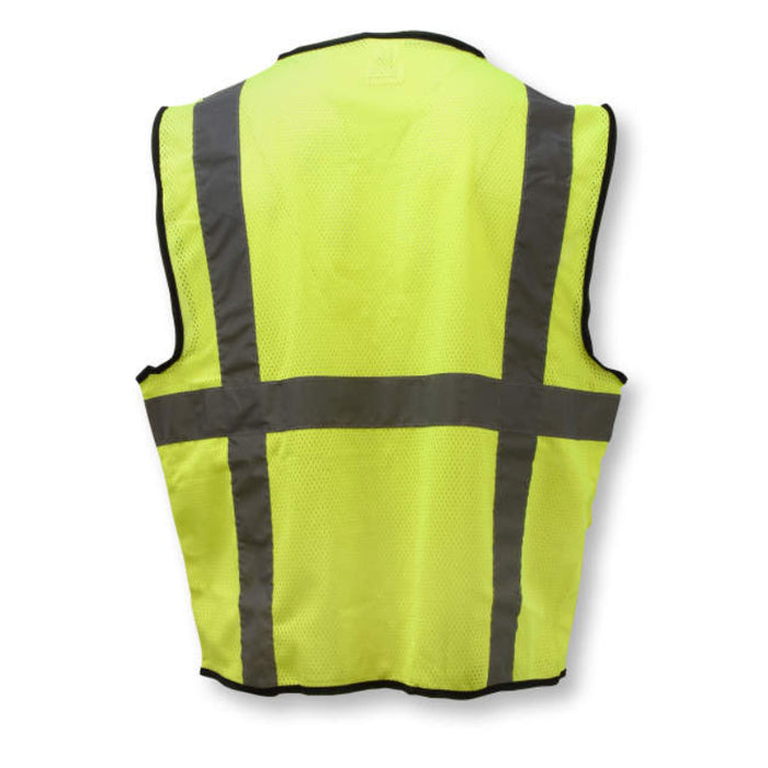 Radians High Visibility Economy Type R ANSI Class 2 Mesh Surveyor Safety Vest - SV7E