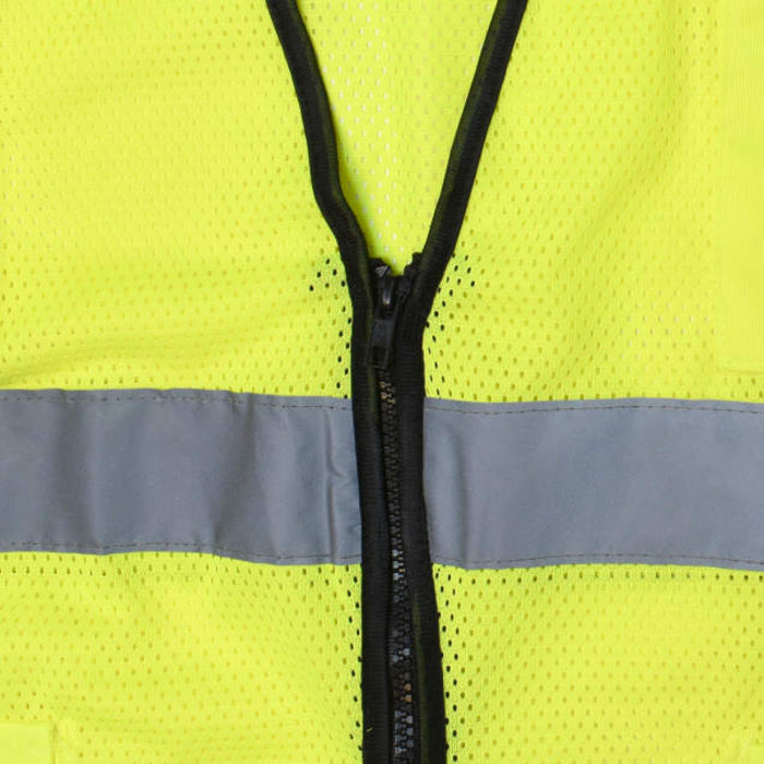 Radians High Visibility Economy Type R ANSI Class 2 Mesh Surveyor Safety Vest - SV7E