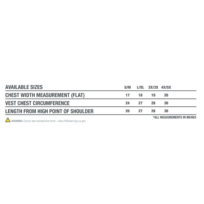 Radians High Visibility Economy Type R ANSI Class 2 Safety Vest - SVE1