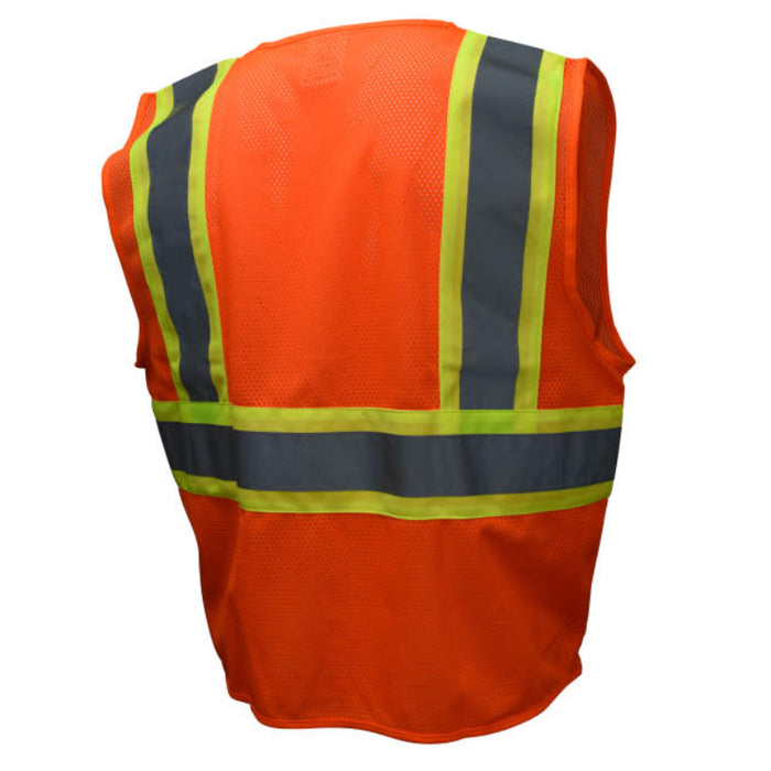 Radians High Visibility Type R ANSI Class 2 Safety Vest with Two-Tone Trim - SV22-2