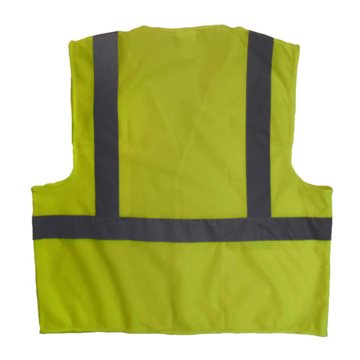 Radians High Visibility Economy Type R ANSI Class 2 Solid Safety Vest - SV2-SOLID