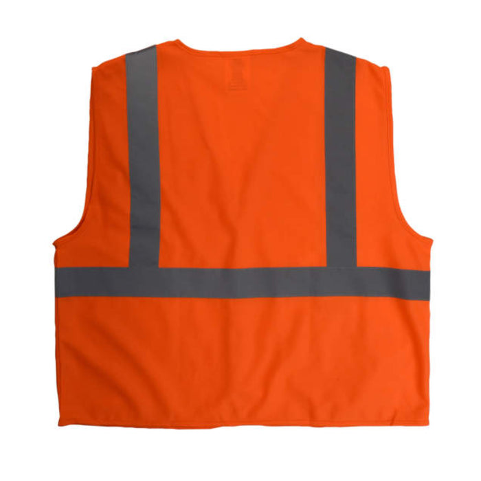 Radians High Visibility Economy Type R ANSI Class 2 Solid Safety Vest - SV2-SOLID