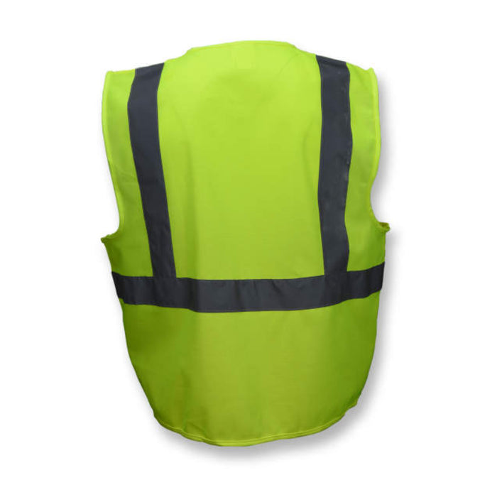 Radians High Visibility Economy Type R ANSI Class 2 Solid Safety Vest - SV2-SOLID