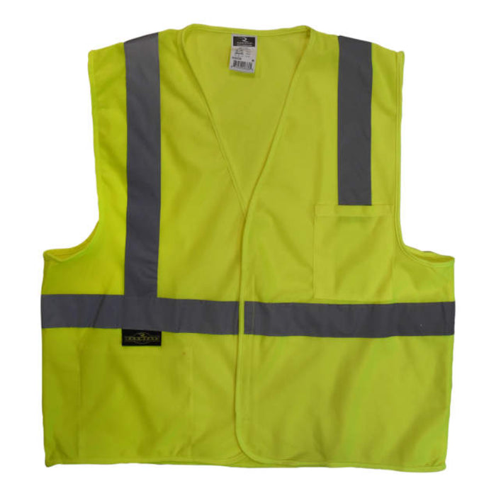 Radians High Visibility Economy Type R ANSI Class 2 Solid Safety Vest - SV2-SOLID