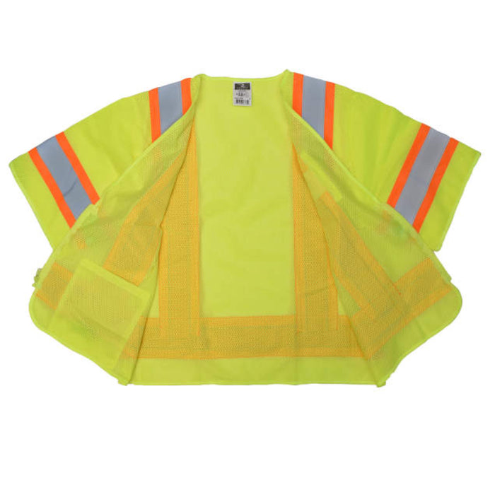 Radians High Visibility Economy Type R ANSI Class 3 Safety Vest with Two-Tone Trim - SV22-3