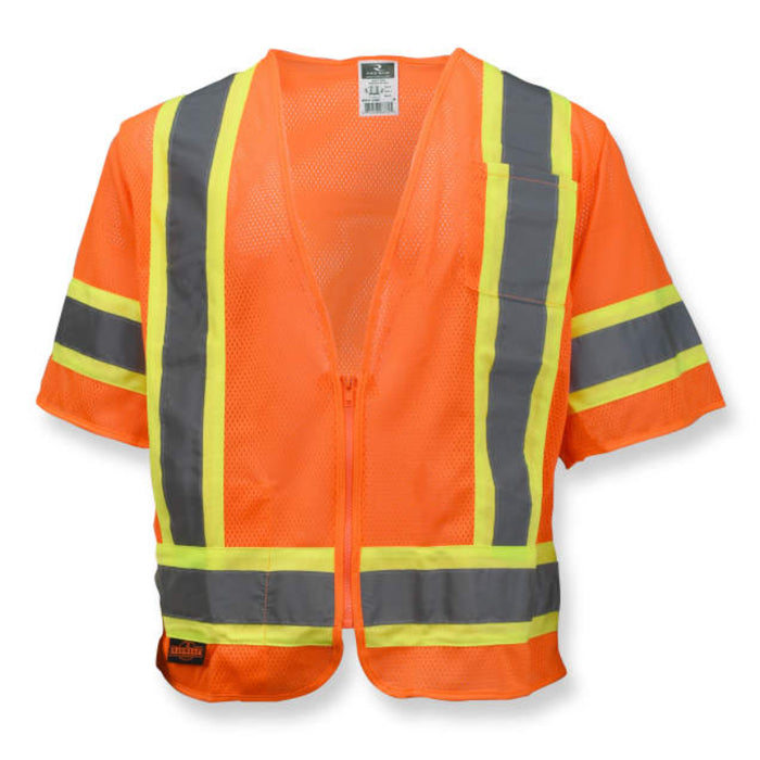 Radians High Visibility Economy Type R ANSI Class 3 Safety Vest with Two-Tone Trim - SV22-3