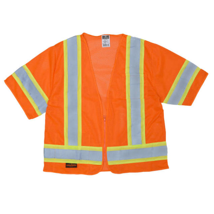 Radians High Visibility Economy Type R ANSI Class 3 Safety Vest with Two-Tone Trim - SV22-3