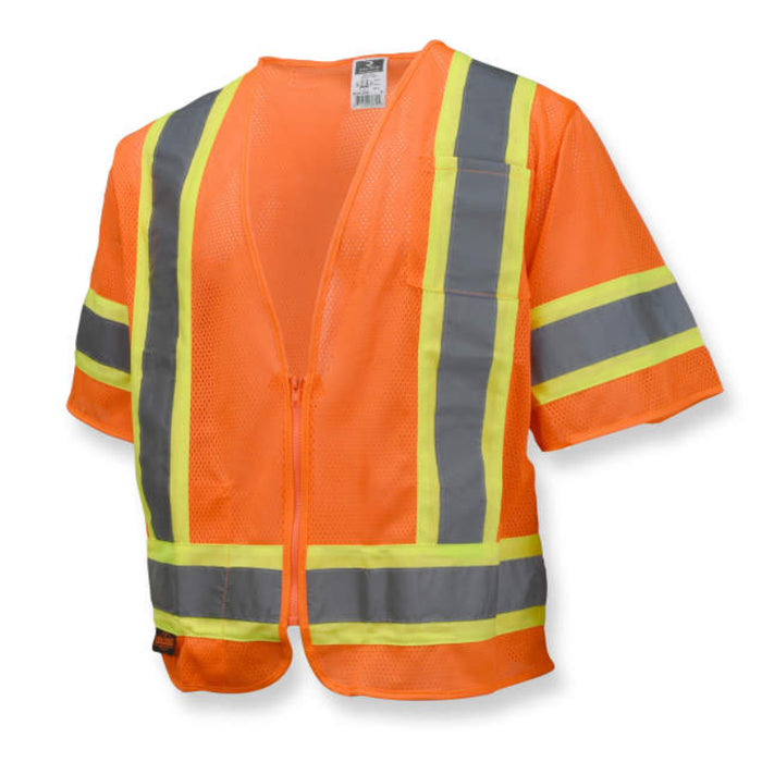 Radians High Visibility Economy Type R ANSI Class 3 Safety Vest with Two-Tone Trim - SV22-3