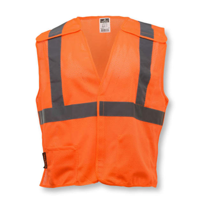 Radians High Visibility Economy Type R Class 2 Breakaway Mesh Safety Vest - SV4