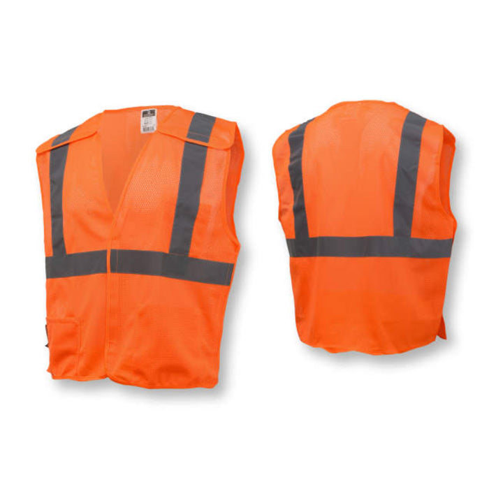 Radians High Visibility Economy Type R Class 2 Breakaway Mesh Safety Vest - SV4
