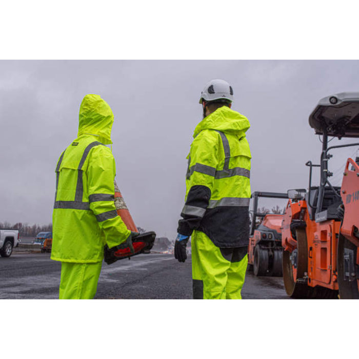 Radians High Visibility Heavy Duty Rip Stop Breathable Pants - ANSI Class E - Type R - RW32