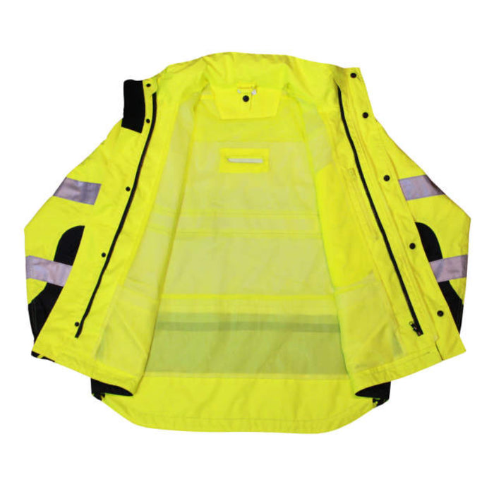 Radians High Visibility Heavy Duty Ripstop Waterproof Jacket - ANSI Class 3 - Type R - RW32