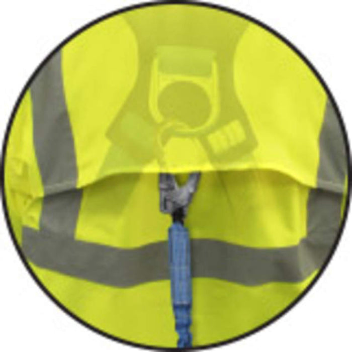 Radians High Visibility Heavy Duty Ripstop Waterproof Jacket - ANSI Class 3 - Type R - RW32