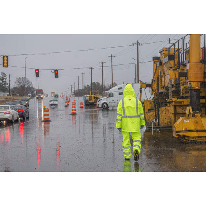 Radians High Visibility Lightweight Rain Jacket - ANSI Class 3 - RW10