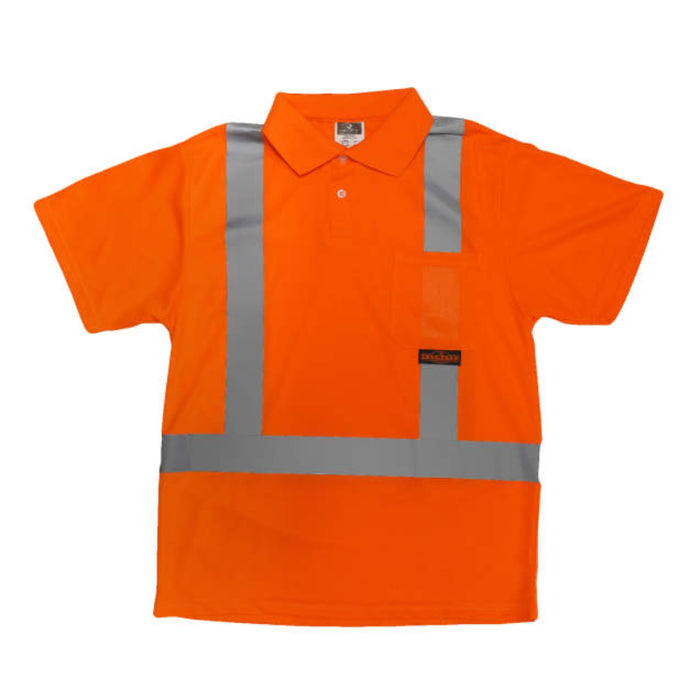 Radians High Visibility Safety Short Sleeve Polo Shirt ANSI Class 2 Type R - ST12