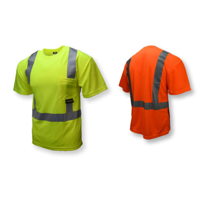 Radians High Visibility Safety T Shirt with Max-Dri™ ANSI Class 2 Type R - ST11