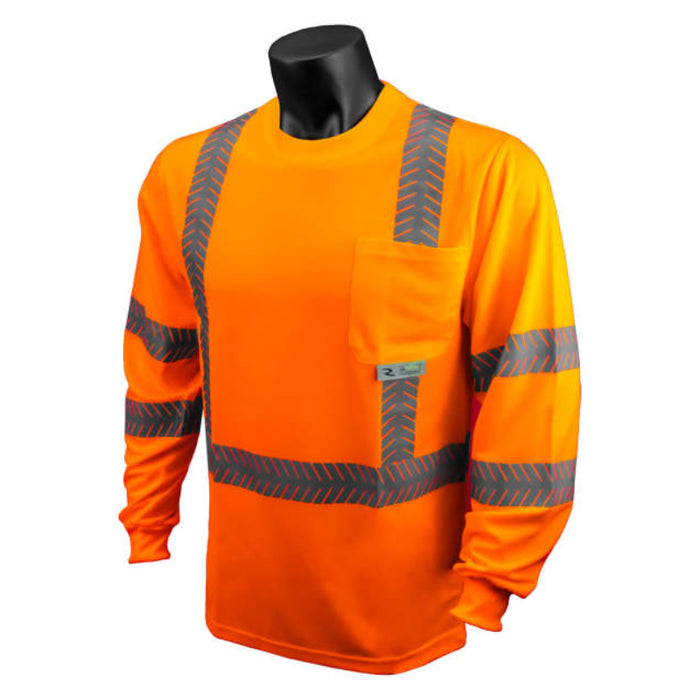 Radians High Visibility Safety T-Shirt with Rad Shade® UV Protection ANSI Class 3 Type R - ST24-3