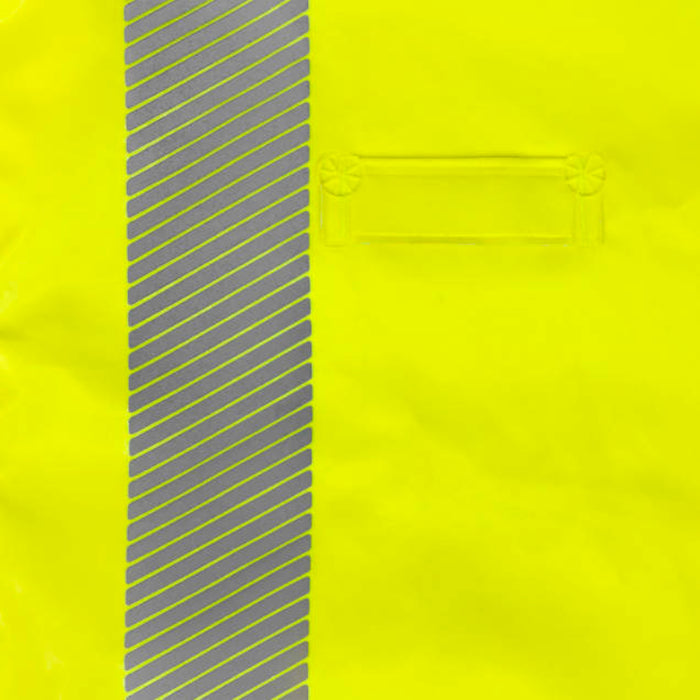 Radians High Visibility Self Extinguishing Raincoat - Waterproof - ANSI  Class 3 - Type R - RW08C