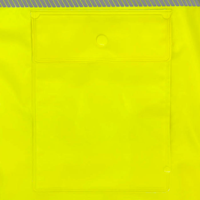 Radians High Visibility Self Extinguishing Raincoat - Waterproof - ANSI  Class 3 - Type R - RW08C