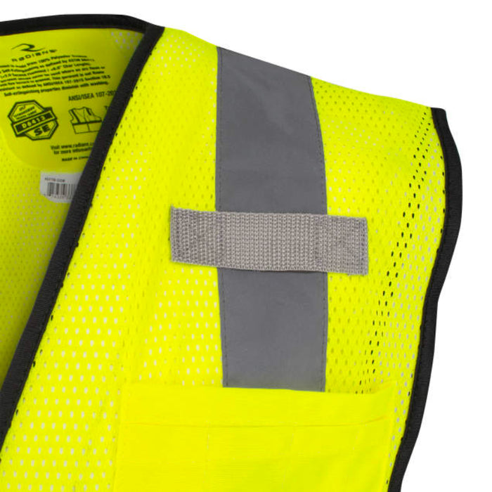 Radians High Visibility Self-Extinguishing Surveyor's Type R ANSI Class 2 Vest -  SV75B