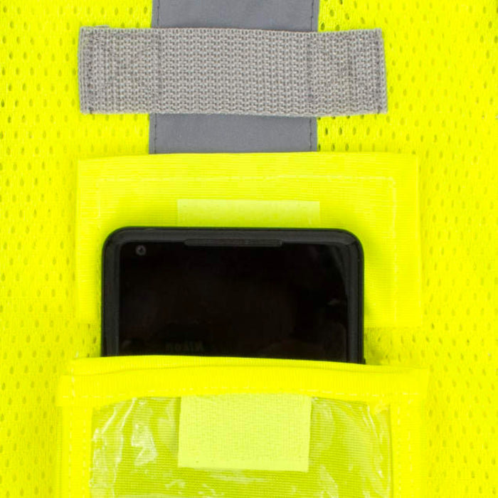 Radians High Visibility Self-Extinguishing Surveyor's Type R ANSI Class 2 Vest -  SV75B