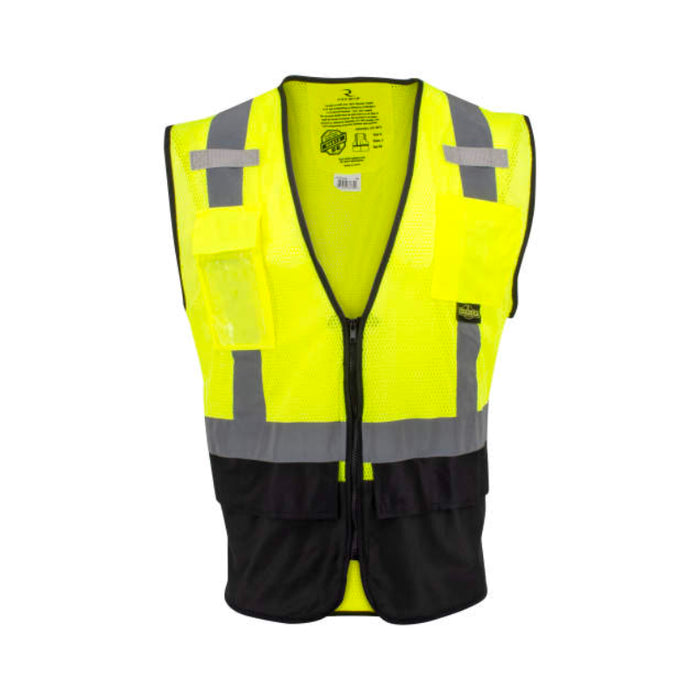 Radians High Visibility Self-Extinguishing Surveyor's Type R ANSI Class 2 Vest -  SV75B