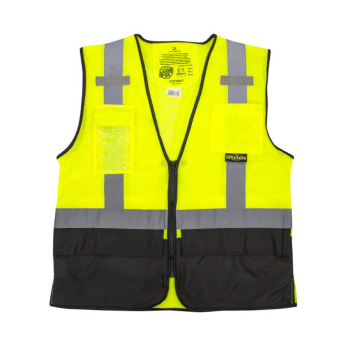 Radians High Visibility Self-Extinguishing Surveyor's Type R ANSI Class 2 Vest -  SV75B