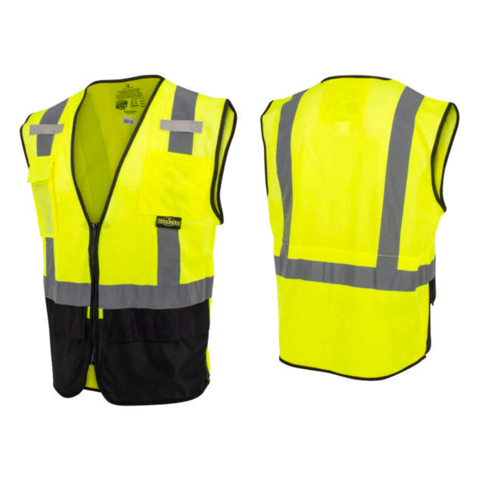 Radians High Visibility Self-Extinguishing Surveyor's Type R ANSI Class 2 Vest -  SV75B