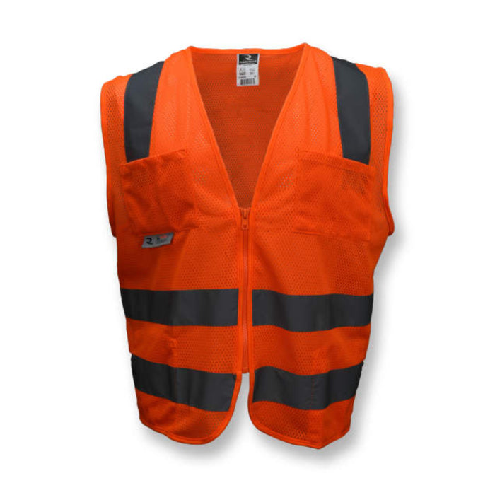 Radians High Visibility Standard Type R ANSI Class 2 Mesh Safety Vest - SV8- Mesh